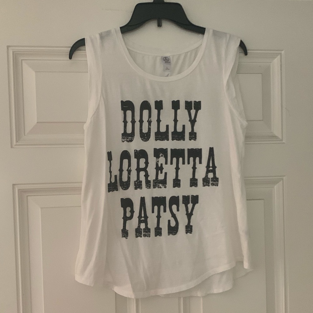 Dolly Loretta Patsy tank. Size large. NWOT